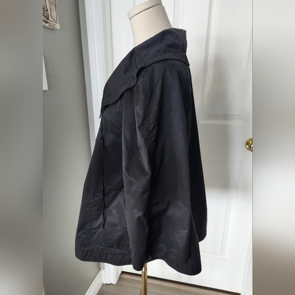 Simply Vera by Vera Wang Black Swing Shift Jacket - Size Medium - Picture 5 of 10